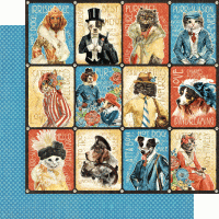 Graphic 45 Well Groomed 8x8 Inch Paper Pad (4502265)